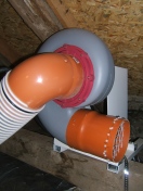 Corrosion resistant polypropylene fan High School Svilajnac Sportimpex