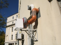 PP 025 Corrosion resistant polypropylene fan Faculty of Medicine Belgrade