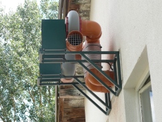 PP 025 Corrosion resistant polypropylene fans