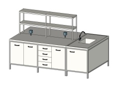 Central work bench