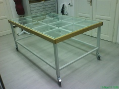 KRS 200 Table crystal plan 2000x1200x900mm CIK Belgrade 02