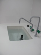 Water taps TV HV for Fume cupboard TKD170 CIK